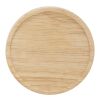 Taza de cerámica con base o tapa de madera "Hearth" Estándar | Negro intenso-Blanco | sin montaje de publicidad | no disponible | no disponible