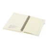 Cuaderno Liss A5 de tapa dura de plástico reciclado con espiral blanco