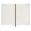 Agenda diaria de bolsillo de 12 meses con tapa dura "Moleskine" Estándar | Negro intenso | sin montaje de publicidad | no disponible | no disponible