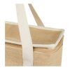 Bolsa Tote de yute de 300 g/m² de 19 L "Juta" Estándar | Natural-Blanco | sin montaje de publicidad | no disponible | no disponible