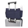 Bolso bandolera para portátil Calli de 33 cm de GRS, de nailon reciclado Azul marino
