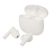 Auriculares True Wireless Bluetooth® de plástico reciclado con almohadillas de silicona "Alterf" Estándar | Blanco | sin montaje de publicidad | no disponible | no disponible