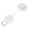 Ventilador portátil magnético de plástico reciclado "Ventio" Estándar | Blanco | sin montaje de publicidad | no disponible | no disponible