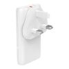 Cargador SKROSS® Klip Slim de 65 W con varias puntas blanco