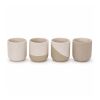 Juego de tazas para té y matcha Reclay de 350 ml de Originalhome blanco