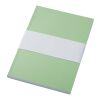 Libreta A5 de tapa blanda con 100 hojas de papel reciclado "Novella Austen" Verde