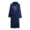 Bata VINGA Louis felpa GRS RPET, L/XL azul marino | sin montaje de publicidad | no disponible | no disponible | no disponible