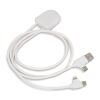 Xoopar Ice-C GRS Charging cable Blanco | sin montaje de publicidad | no disponible | no disponible | no disponible