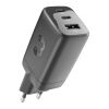 Fresh 'n Rebel cargador rápido para portátil 67W GaN USB-C y USB-A gris oscuro | sin montaje de publicidad | no disponible | no disponible