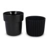 Taza premium InSideOut All Black Fjord 280 ml Negro
