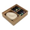 InsideOut Aroma Pebble Set de regalo con 6 aceites esenciales Ecru