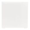 Bloque de notas 10x10x10cm FSC en caja de cubo con compartimentos para artículos Blanco