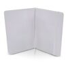 Cuaderno A5 PU con páginas de puntos cuadriculados FSC Blanco