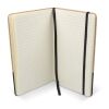 Cuaderno de yute R-PET GRS Negro | sin montaje de publicidad | no disponible | no disponible | no disponible