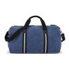 Bolsa de lona de algodón reciclado Harper Azúl oscuro