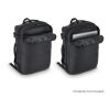 Mochila Dalston con revestimiento de PU Mochila al vacío 30 x 15 x 45 cm 20 l Negro intenso | Transferencia digital | parte frontal, arriba | 120 mm x 200 mm