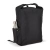 R-PET 600D Mochila con hebilla enrollable 20L Negro | sin montaje de publicidad | no disponible | no disponible
