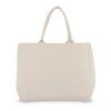 Bolsa Tote de algodón con cremallera OEKO-TEX® 39 x 24 x 34cm 320g/m². Ecru | sin montaje de publicidad | no disponible | no disponible