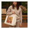 Bolsa Tote de algodón con cremallera OEKO-TEX® 39 x 24 x 34cm 320g/m². Ecru | sin montaje de publicidad | no disponible | no disponible