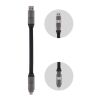 Cable multifunción 4 en 1 OTG tamaño llavero 60W Negro