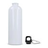 Botella de pared simple R-SS con mosquetón 750ml Blanco | sin montaje de publicidad | no disponible | no disponible