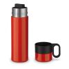 Termo Flow con asa 500ml Rojo / Blanco