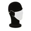 Mascarilla de algodón reutilizable de 2 capas blanco | sin montaje de publicidad | no disponible | no disponible