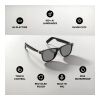 Gafas de audio Miro con IA y función de traducción negro | sin montaje de publicidad | no disponible | no disponible