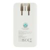 Cargador plano Fluxo RCS 65W GaN y conectores universales Blanco