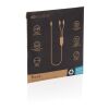 Cable de salida dual USB-C Terra 100W RCS negro-gris