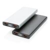 Powerbank PD de aluminio de 18W y 10.000 mAh plata | sin montaje de publicidad | no disponible | no disponible