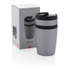 Termo anti goteo para café Sierra plata-negro | sin montaje de publicidad | no disponible | no disponible | no disponible