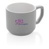 Taza de cerámica moderna gris | sin montaje de publicidad | no disponible | no disponible
