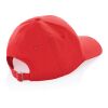 Gorra Impact 6 paneles 280gr de algodón reciclado Rojo Delicioso | sin montaje de publicidad | no disponible | no disponible | no disponible