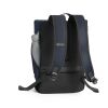 Mochila urbana resistente al agua con solapa azul marino jaspeado-negro | sin montaje de publicidad | no disponible | no disponible