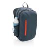 Mochila casual Impact AWARE ™ 300D RPET azul marino-rosa | sin montaje de publicidad | no disponible | no disponible | no disponible