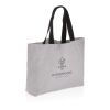 Tote grande de lona de 240 g/m² Impact Aware™ sin teñir gris | sin montaje de publicidad | no disponible | no disponible | no disponible