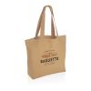 Bolsa compra de lona Impact Aware™ de 240 g/m² con bolsillo marron