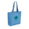 Bolsa de compra de lona Impact Aware™ de 240 g/m² Azul Tranquilo | sin montaje de publicidad | no disponible | no disponible | no disponible