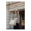 Bolsa de compra BEAU AWARE™ de lona reciclada 400 g/m² blanco
