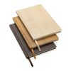 Libreta A5 con estampado de madera Kavana marron | sin montaje de publicidad | no disponible | no disponible