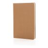 Libreta A5 FSC® de tapa dura marron | sin montaje de publicidad | no disponible | no disponible