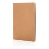 Libreta A5 de tapa blanda estándar FSC® marron