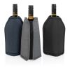 Funda para enfriador Vino AWARE™ RPET azul marino | sin montaje de publicidad | no disponible | no disponible