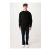 Jersey Iqoniq Kruger con cuello redondo algodón reciclado negro | XXXL | sin montaje de publicidad | no disponible | no disponible | no disponible