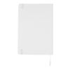 Libreta A5 básica de tapa dura blanco | sin montaje de publicidad | no disponible | no disponible