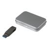 USB de aleación de zinc Dorian gris | sin montaje de publicidad | no disponible | no disponible