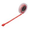 Cinta métrica retráctil de plástico Theo rojo | sin montaje de publicidad | no disponible | no disponible