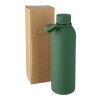 Botella termo de acero inox. reciclado (500 ml) Sena verde | sin montaje de publicidad | no disponible | no disponible