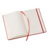 Libreta de notas rojo